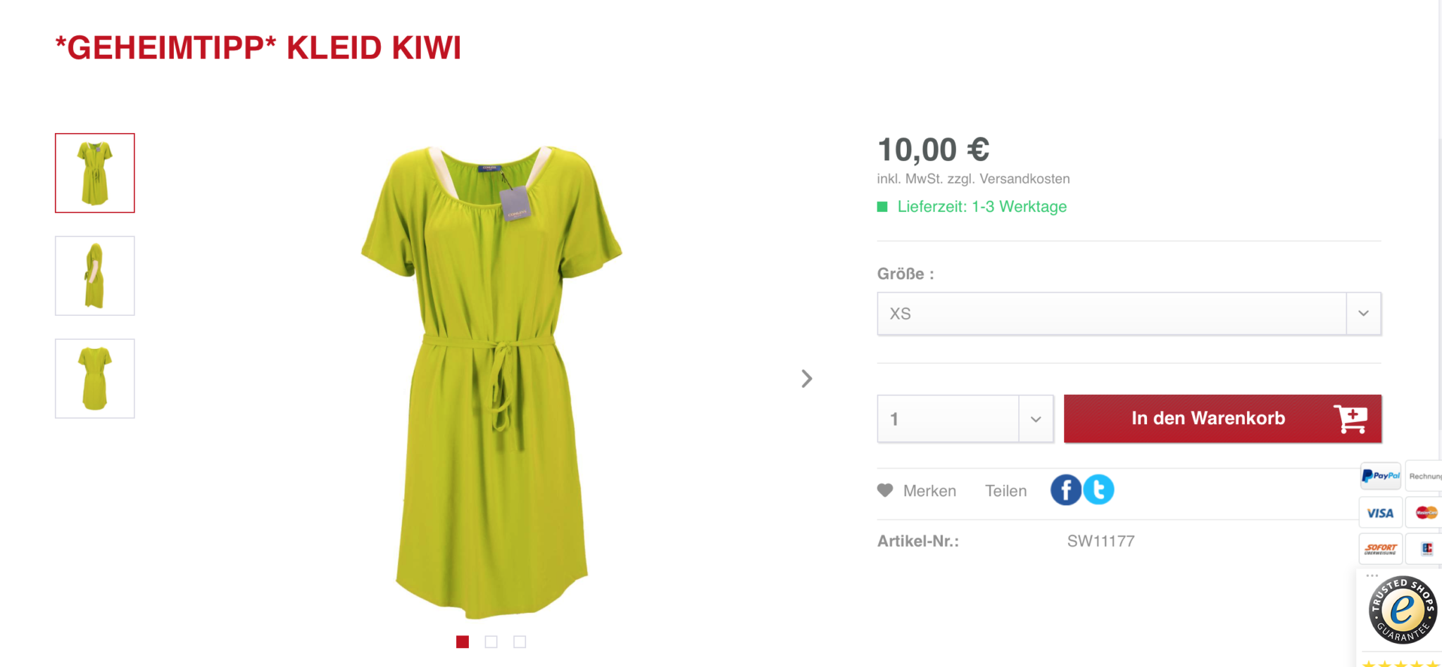 Hochwertige Kleidung bei alles10euro.de - Tanja's Everyday Blog