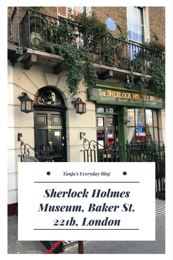 Sherlock Holmes Museum London, ©Tanja's Everyday Blog